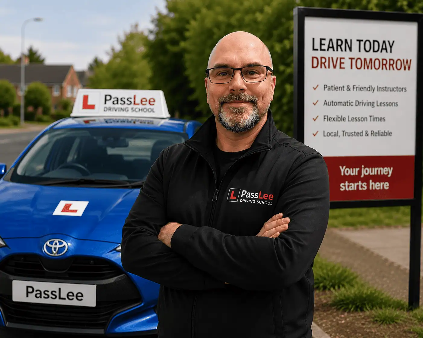 about Lee, DVSA-approved automatic driving instructor at PassLee Driving School